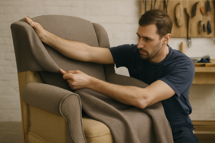 هزینه‌های رایج تعمیر مبل راحتی