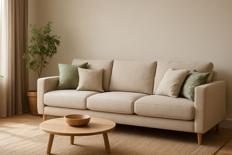 هماهنگی مبل راحتی با سبک مینیمال